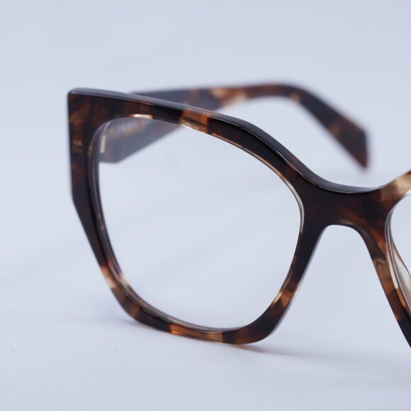 🕶️ New Prada PR18WV 07R1O1 Eyeglasses - Caramel Havana Frame 54mm - Picture 8 of 11